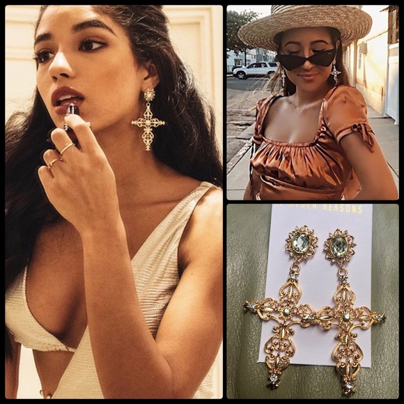 8 OTHER REASONS ✝️ Purity Earrings NWT - Picture 2 of 3